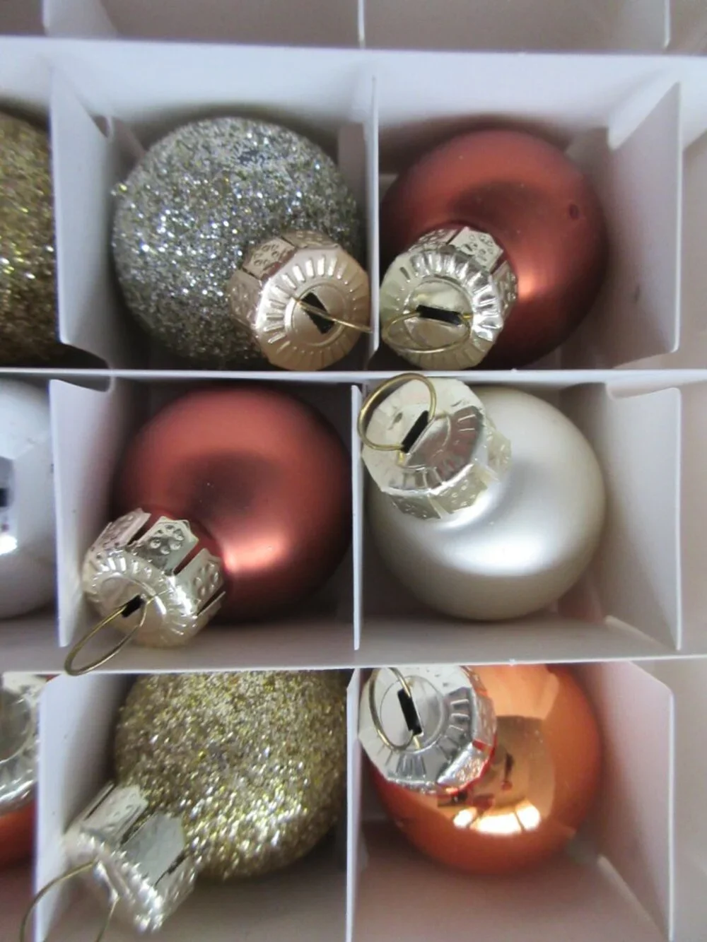 Target Wondershop Handcrafted Mini Glass Christmas Ornament 2 Boxes/32 total
